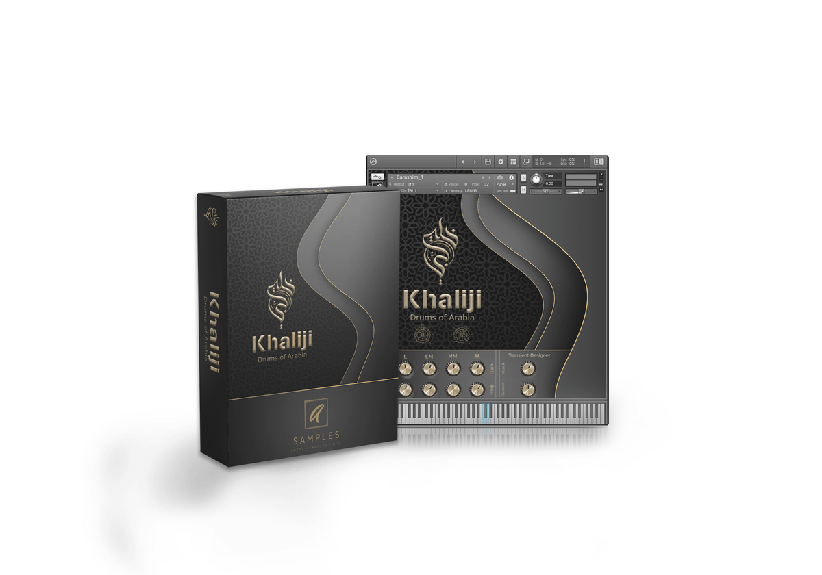 Khaliji Drums of Arabia Core instrument interface